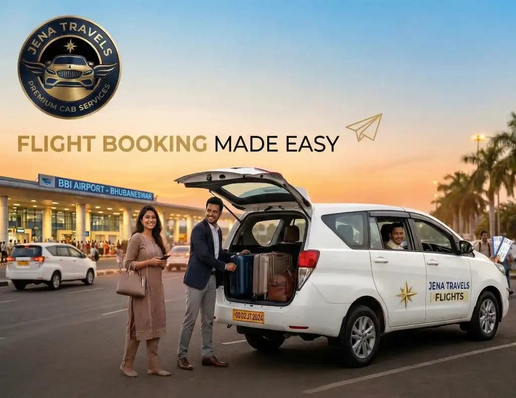 Flight booking service by Jena Travels